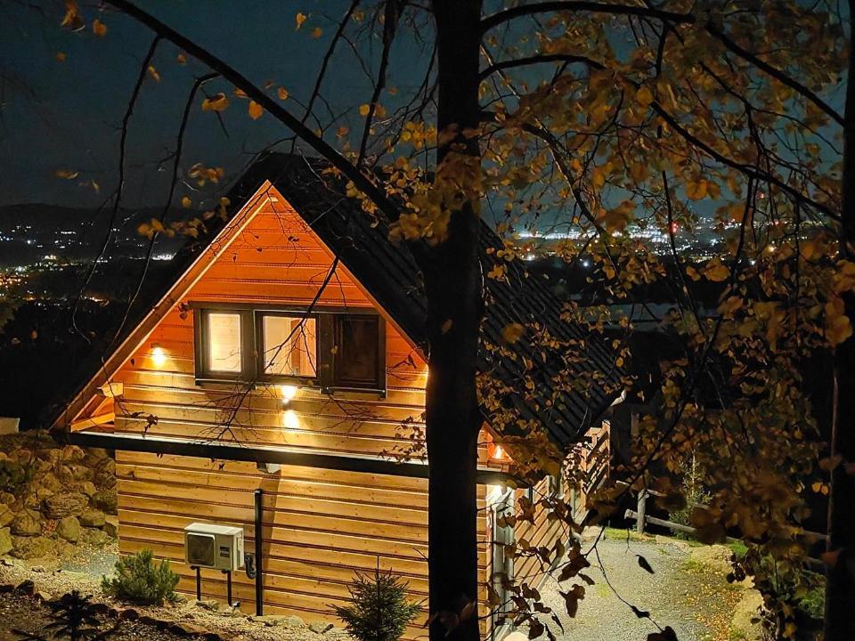 Gorskie Domki W Karkonoszach Z Widokiem Подгужин Экстерьер фото