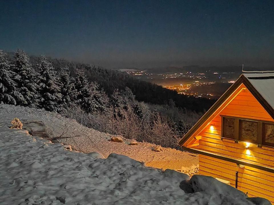 Gorskie Domki W Karkonoszach Z Widokiem Подгужин Экстерьер фото