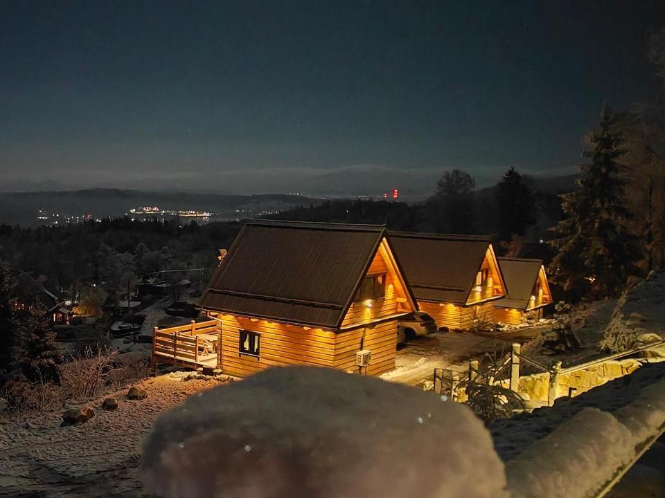 Gorskie Domki W Karkonoszach Z Widokiem Подгужин Экстерьер фото